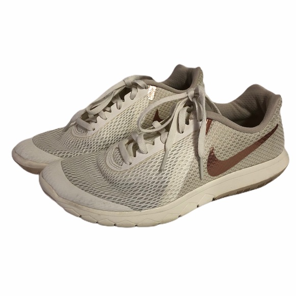 rose gold tennis shoes for women